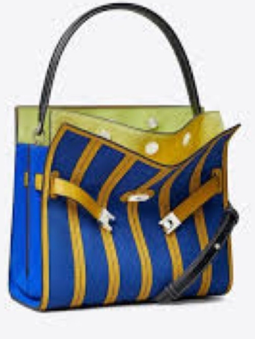 Tory Burch Double Panel Lee Radziwill In Sapphire NWT